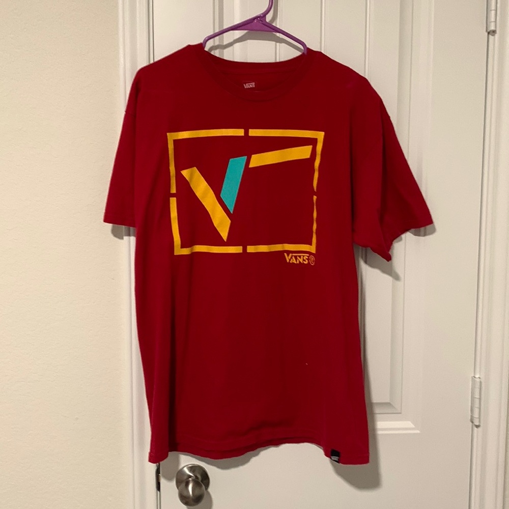 Large mens vans tee